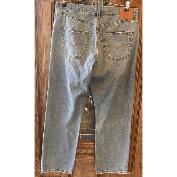 NWT ~ Levi's 501 Original Men's Blue Straight Leg Big E Jeans Size 30 x 30 - Picture 7 of 15